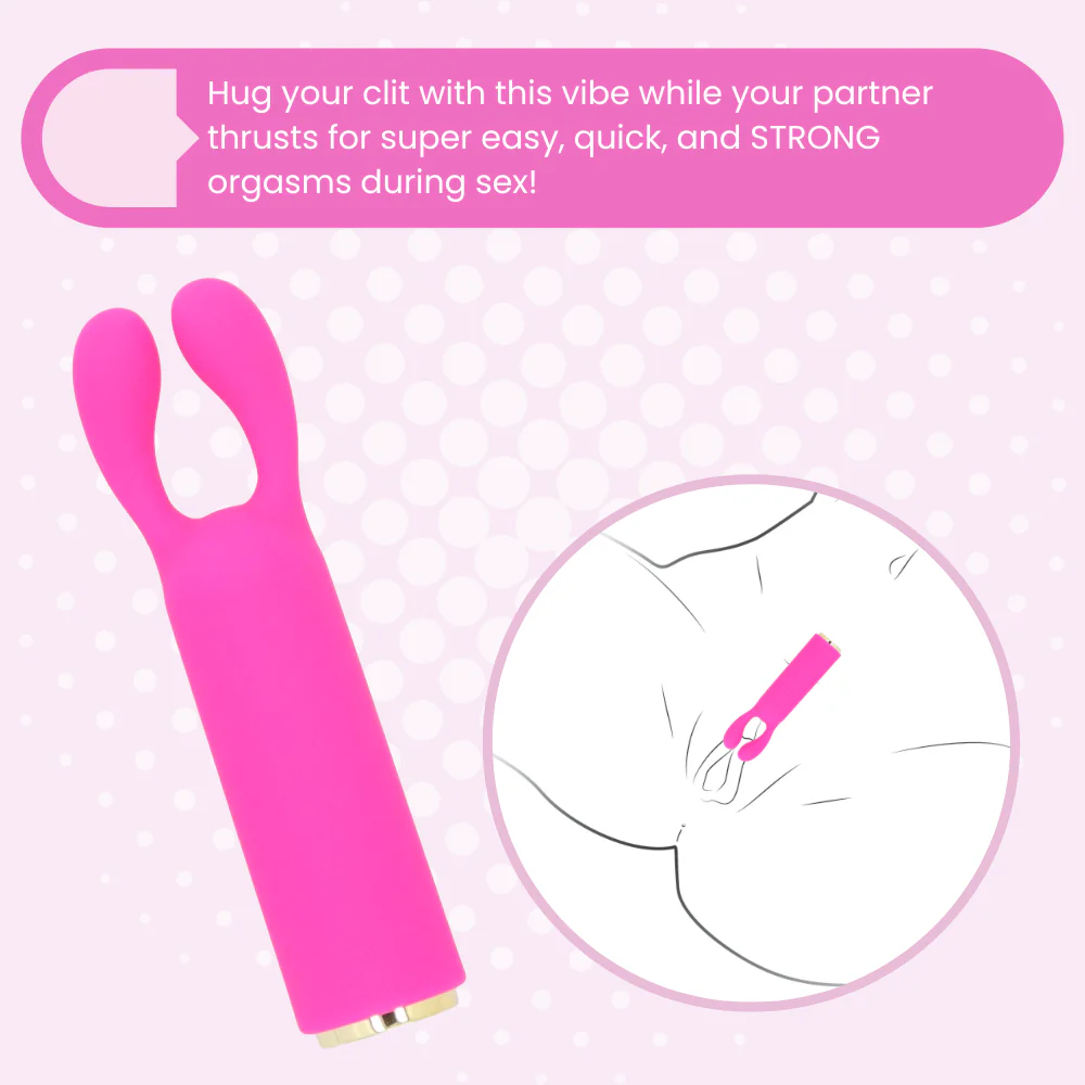 2 FREE Toys | Mini Silicone Clit Hugging Vibe + Multi-Speed Bullet - Great for Beginners! - Image 6