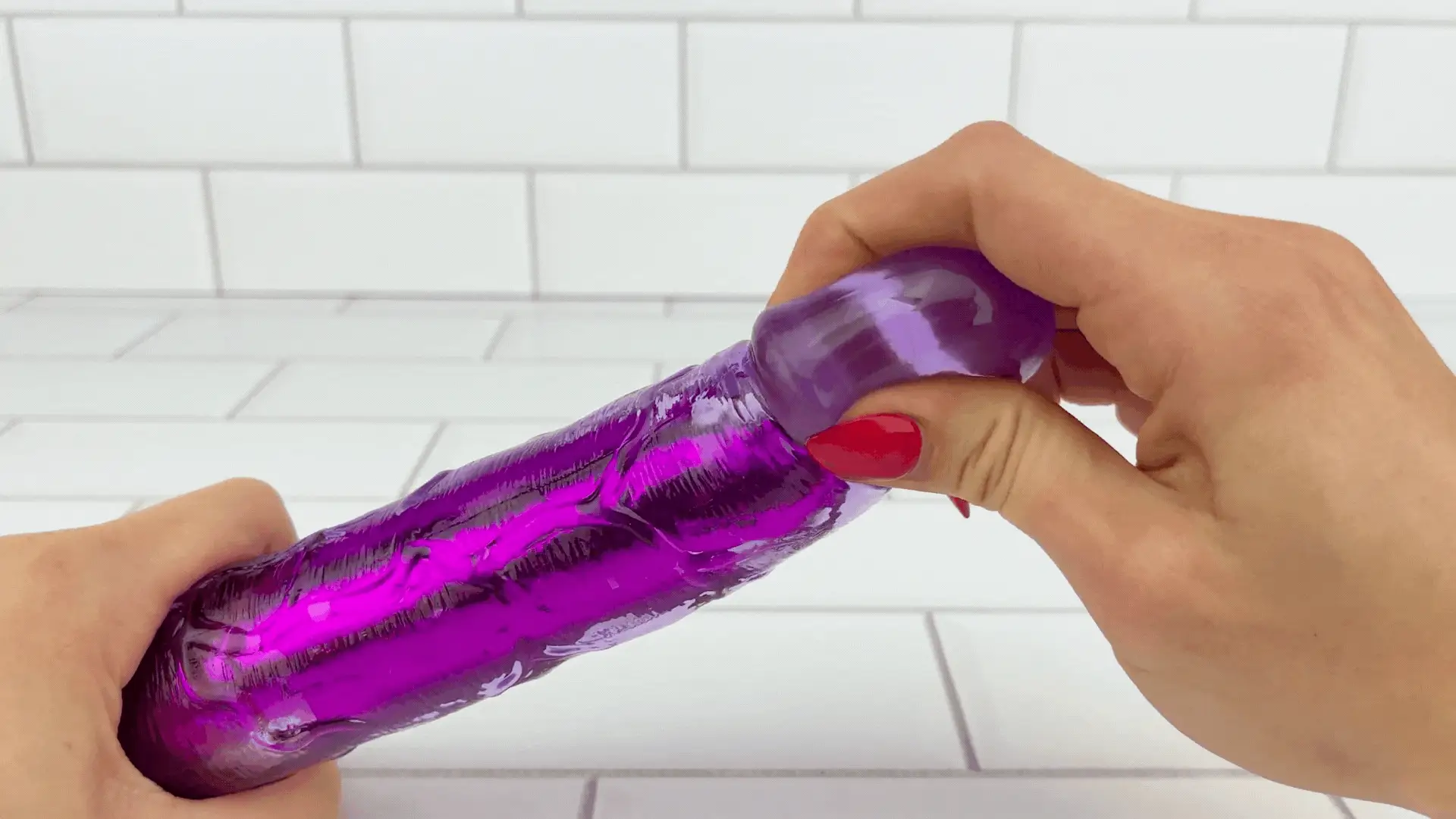 8 Inch Long Deep Penetration Vibrating Dildo - Image 6
