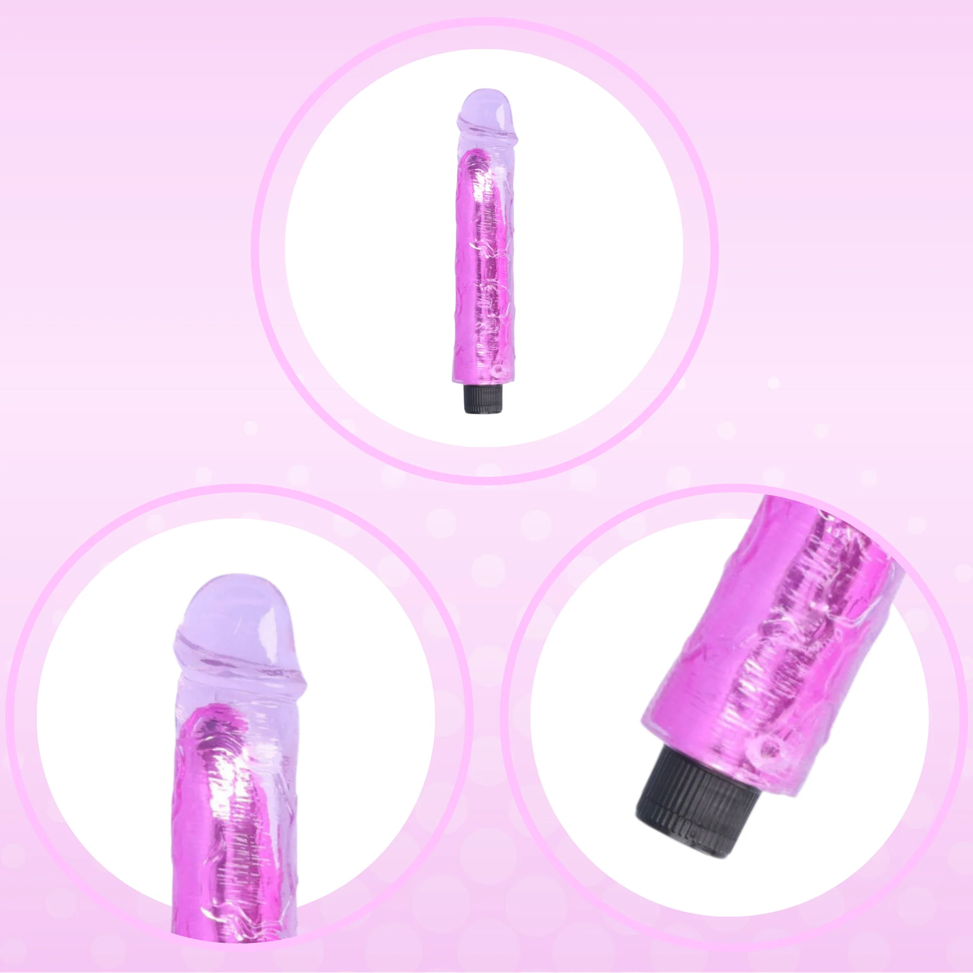 8 Inch Long Deep Penetration Vibrating Dildo - Image 9