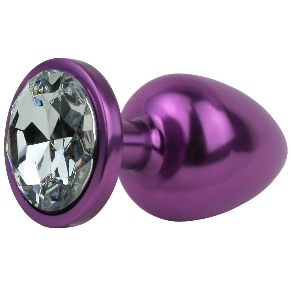 Jeweled Aluminum Anal Plug - A Beautiful Anal Toy! - Image 3