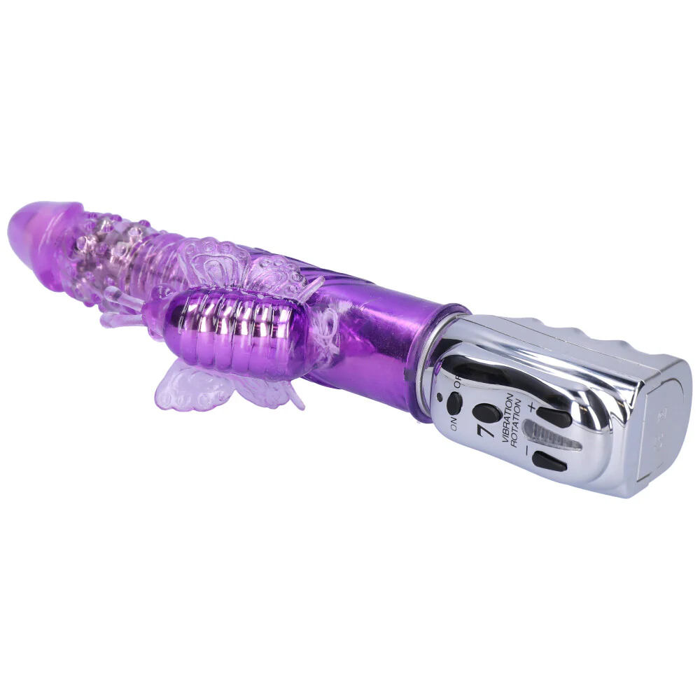 Aura Butterfly Thrusting & Rotating Dual-Action Vibrator - Image 15