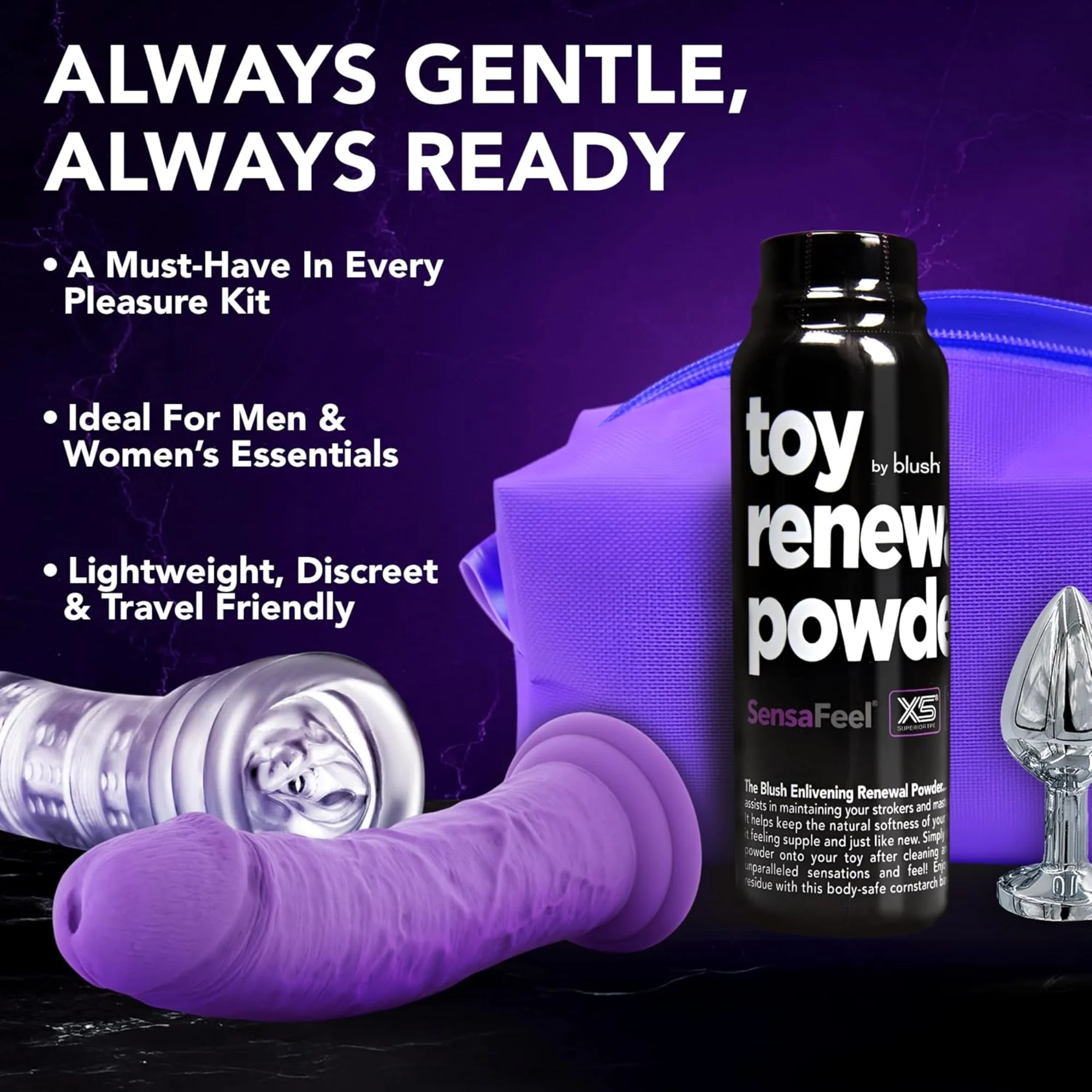 Blush Toy Renewal Powder - Keep Real-Feel Toys in Top Shape! - Image 6