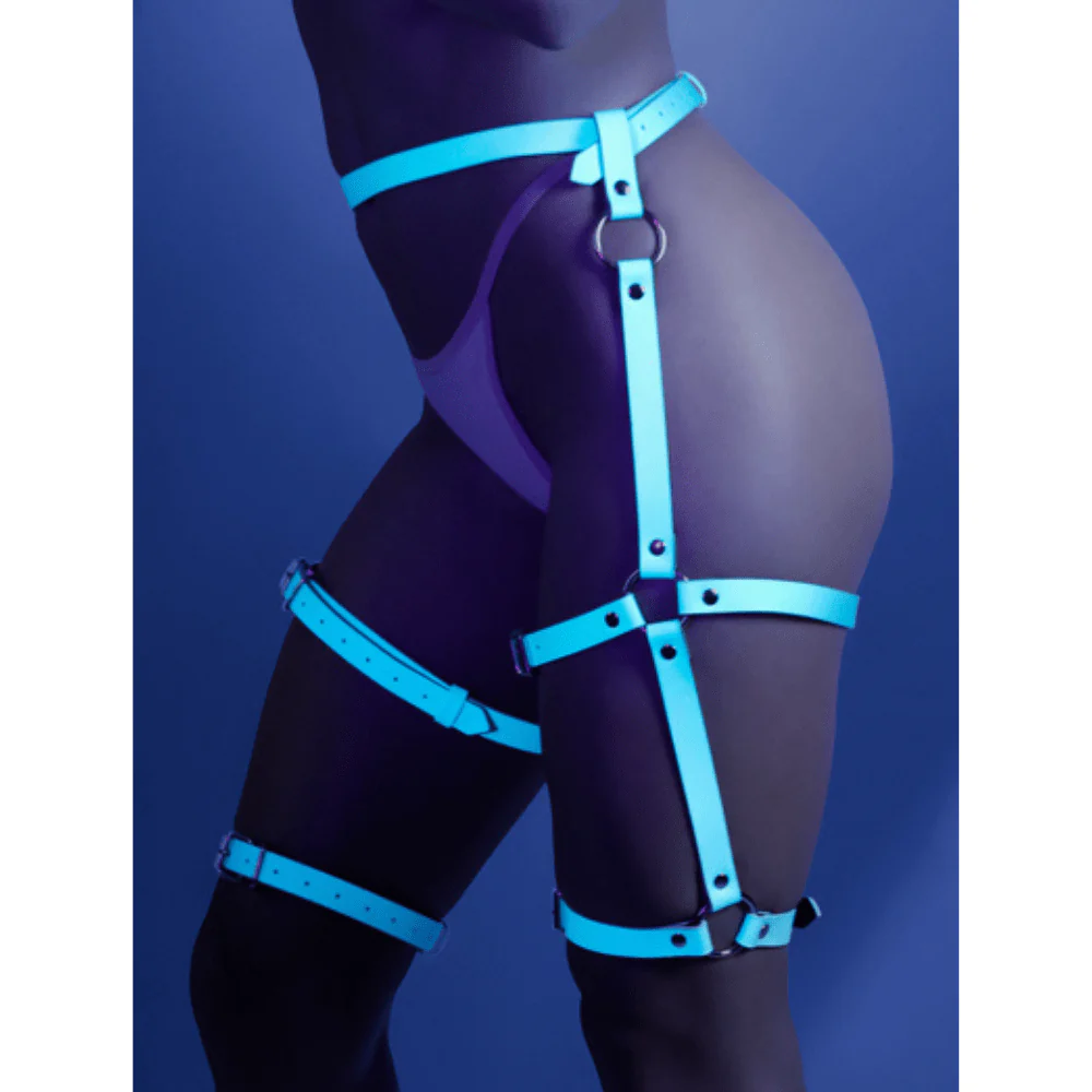 Buckle Up Glow Leg Harness - Image 2