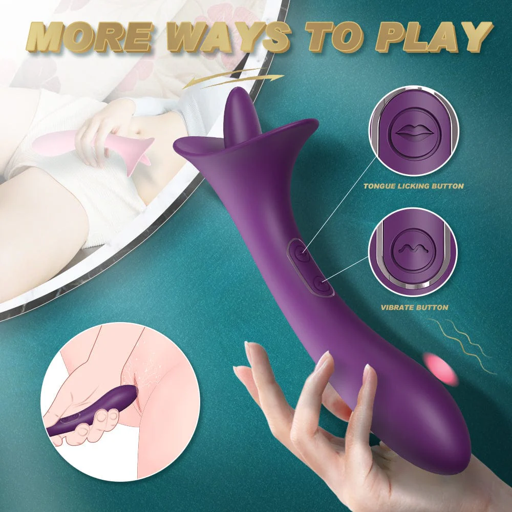 Dual Ended Flickering Tongue Vibrator - Image 5
