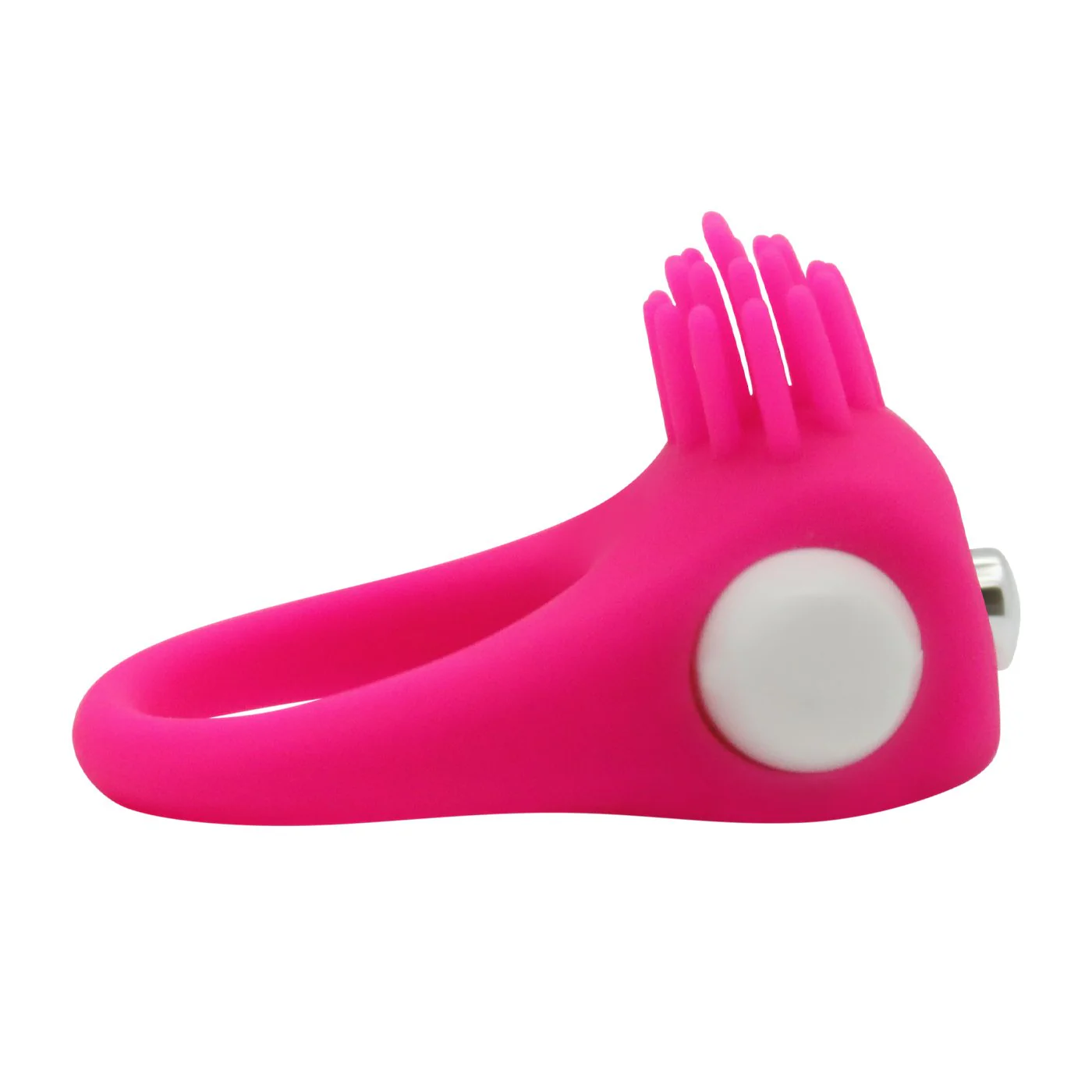 Vibrating Cock Ring With Nubby Ticklers - Image 2