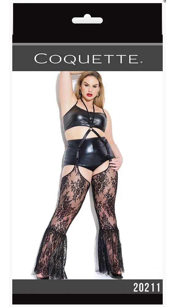 Black Lace Chaps - Image 5