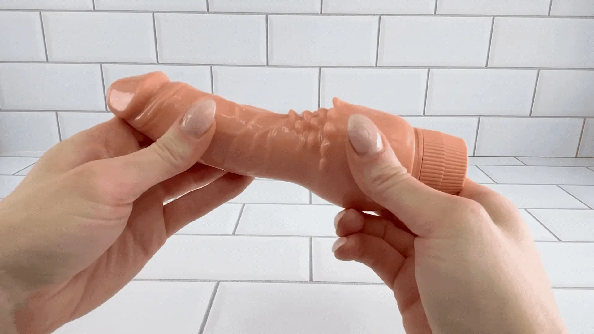 The Deep Pleasure Kit | Includes a Dildo Vibe, a Flexible Rabbit Wand, and a Full-Size 2.2oz Bottle of Tingling Water-Based Lube - Image 3