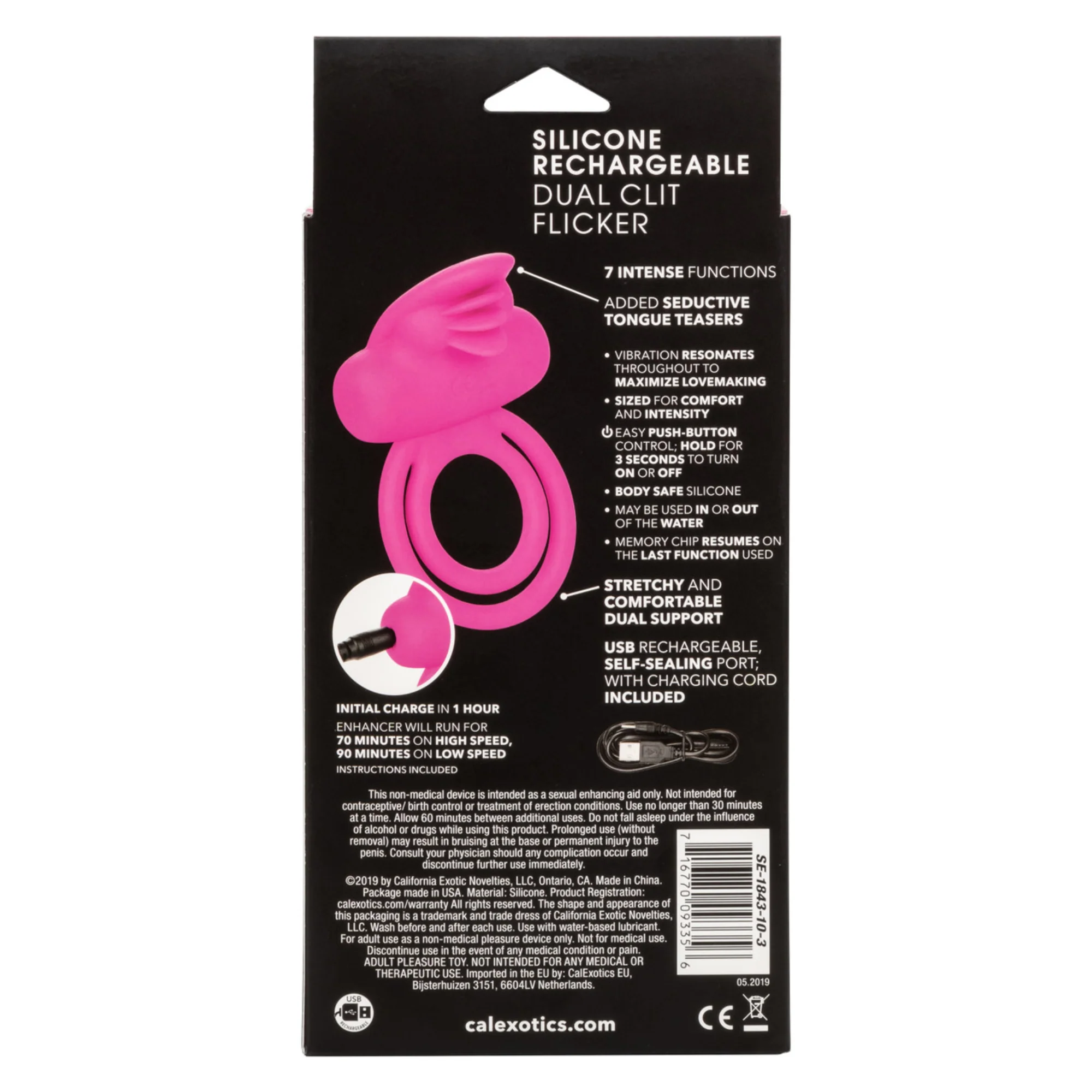 Dual Clitoral Flicker Vibrating Couples Ring - Image 4