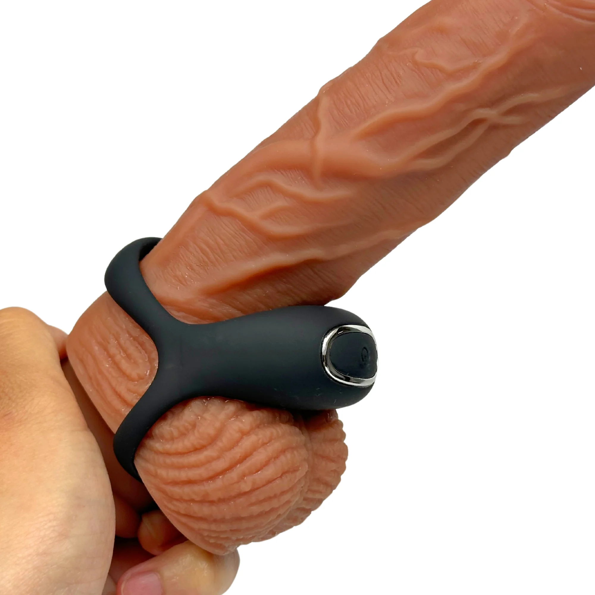 ADMIRE Dual Silicone Vibrating C-Ring with Remote - Image 5