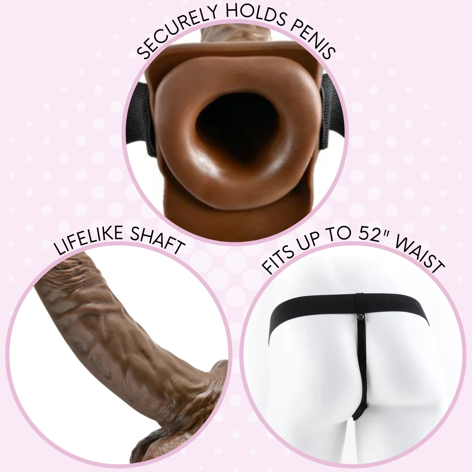 Fetish Fantasy 7'' Hollow Strap On - Image 7