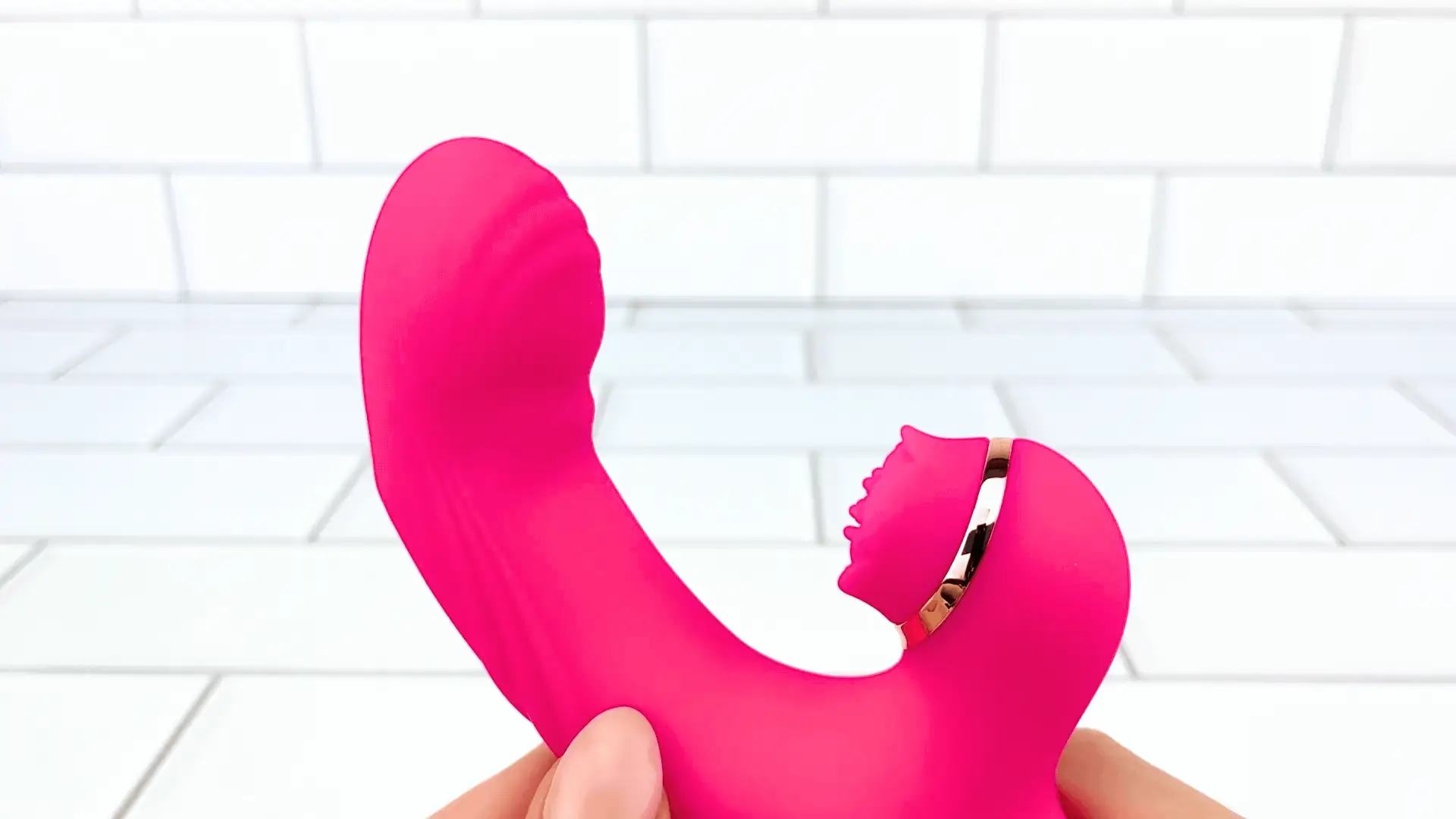 Fingering Clit Tickling Dual Action Vibrator - Experience Blended 'O's from Pulsating Clit & Fingering G-Spot Play! - Image 6