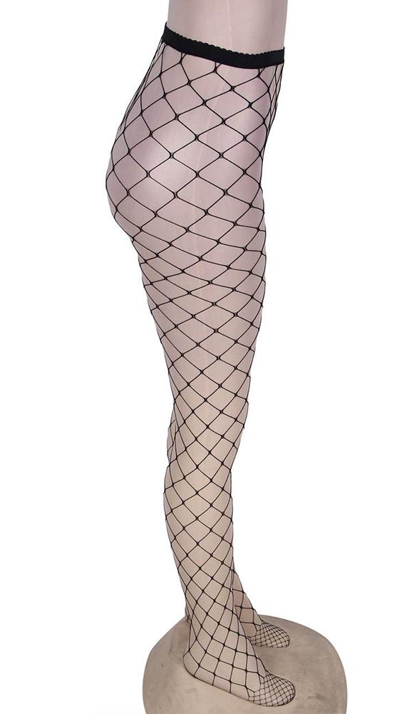 Fishnet Pantyhose - One Size Fits Most - Image 2