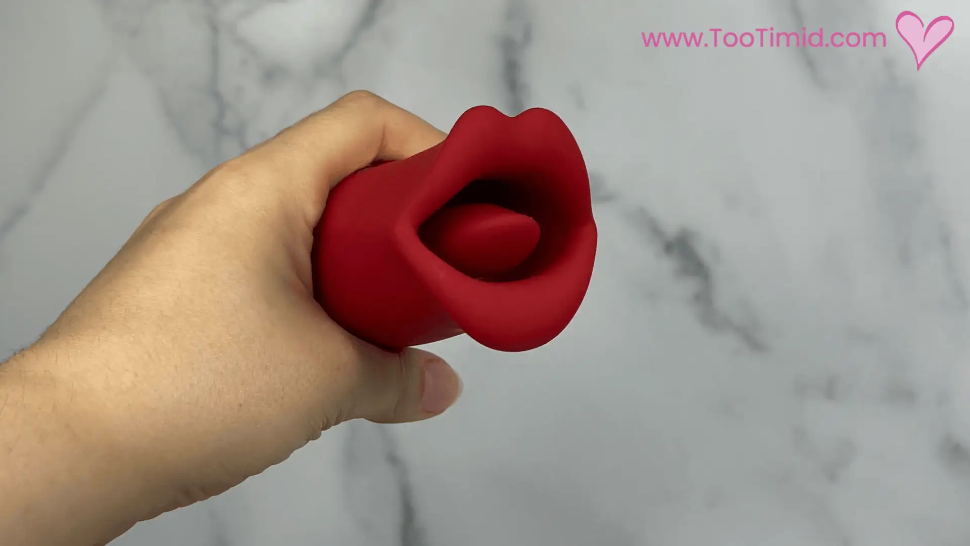 French Kiss Biting & Licking Moving Mouth Tongue Vibrator - Image 2