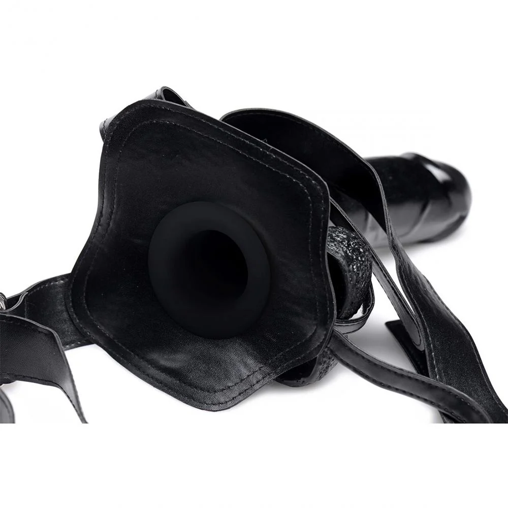 Huge 9 Inch Hollow Infiltrator Strap-On Dildo - Image 3