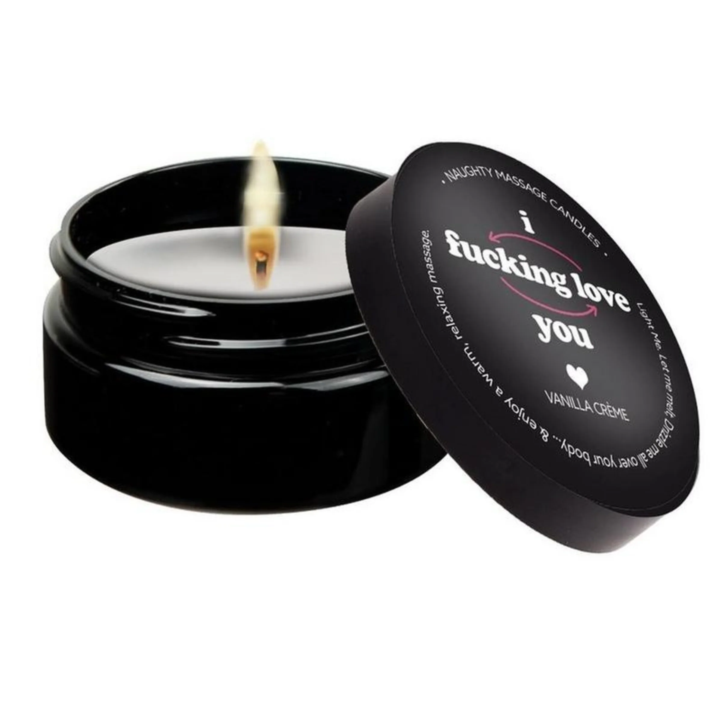 Kama Sutra Vanilla Creme Sexy Gift Massage Candle (2 Fl Oz) - Image 2