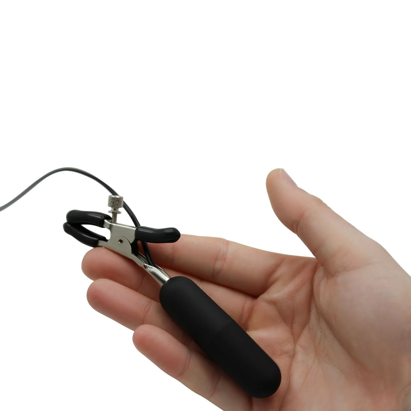 Remote Control BDSM Vibrating Nipple Clamps - Image 2