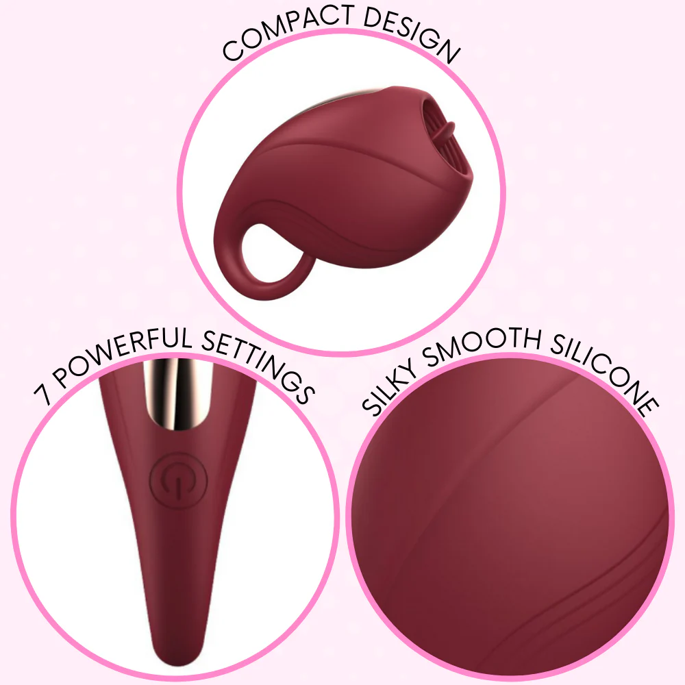 Silicone Lil' Lapper Mini Clit Licker - Perfect for Nipple Play Too! - Image 3