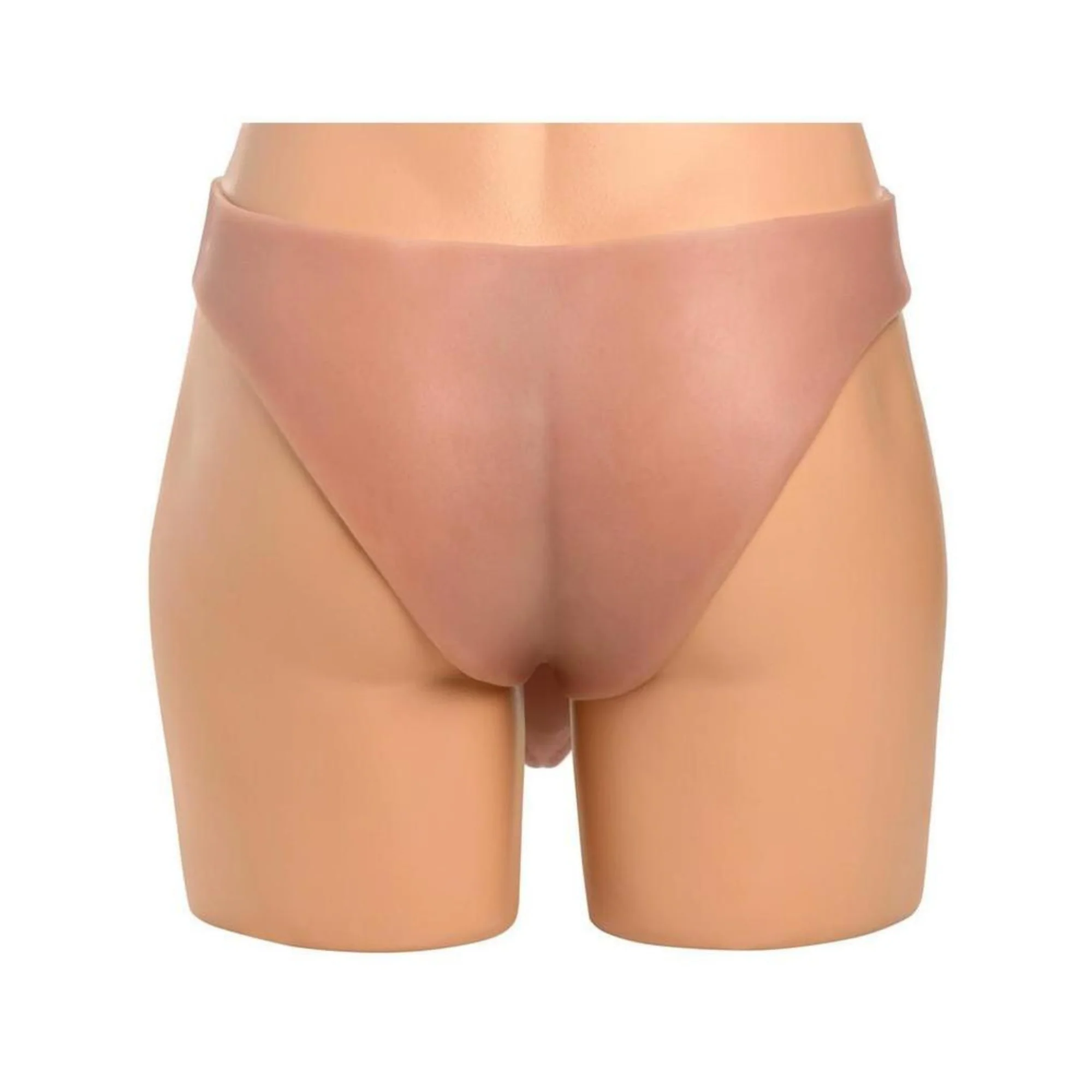 Master Series 8" Thick Hollow Silicone Strap-On - The Most Realistic Strap-on In The Market! - Image 9
