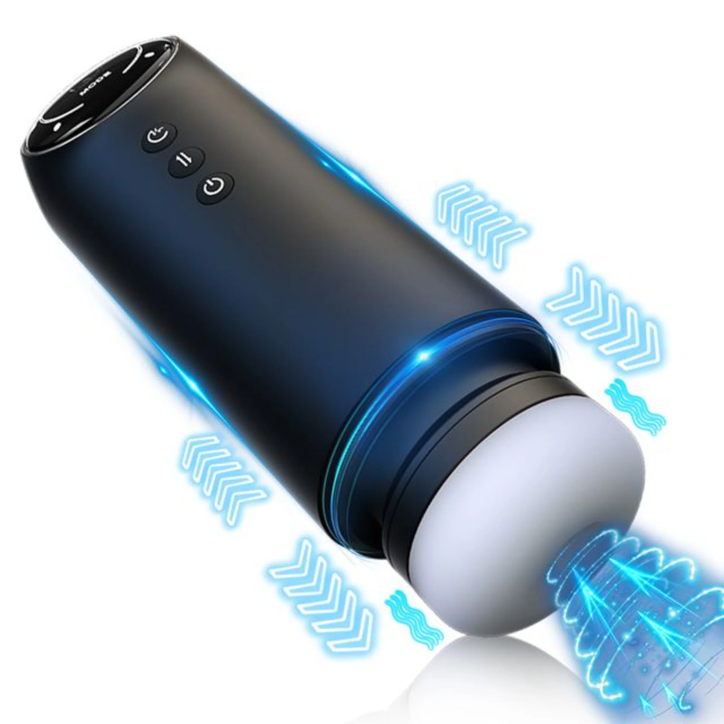 HYPNOTIC Moaning and Warming Thrusting Masturbator - Vibrates and Sucks - Image 3