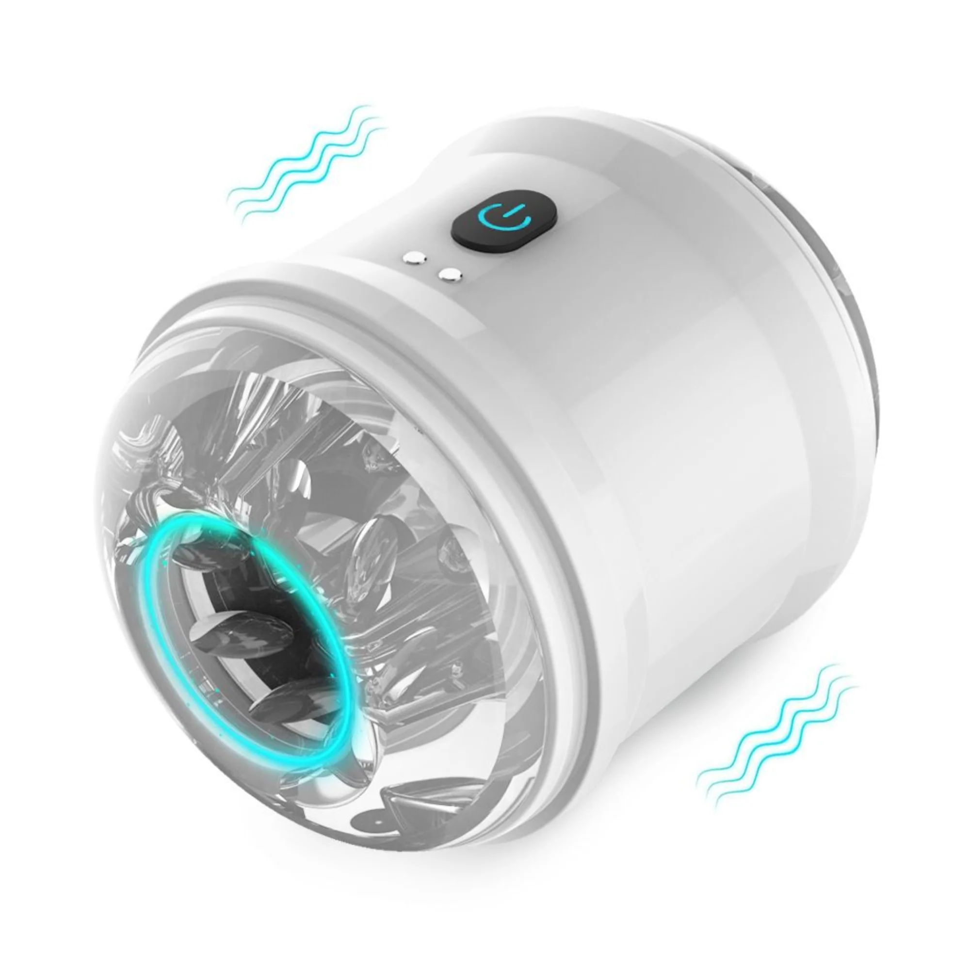Open-Ended Vibrating Male Masturbator - Ultra-Soft Nubby-Sleeve Hums Around Your Cock! - Image 7