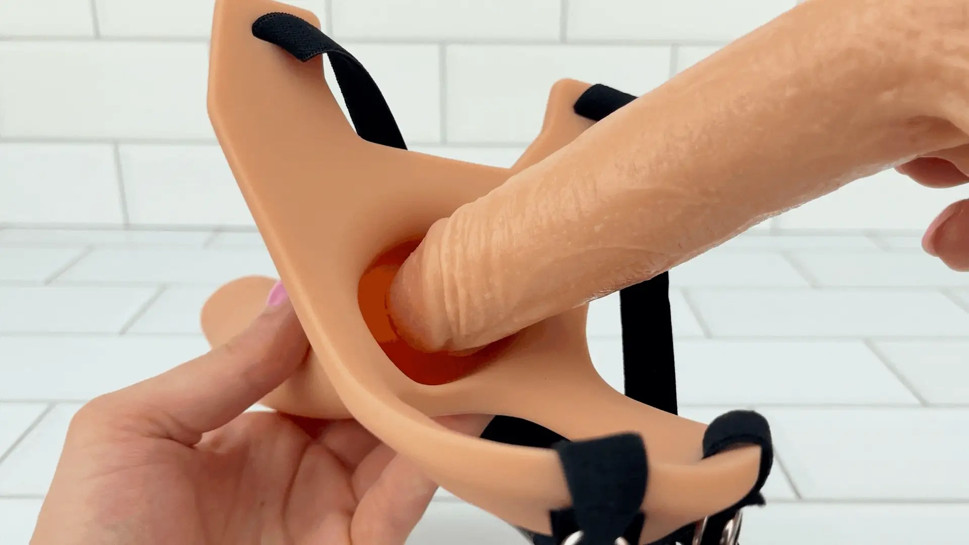Silicone Hollow Strap-On To Enhance Your Erections (For Men With Mild E.D.) - Image 2