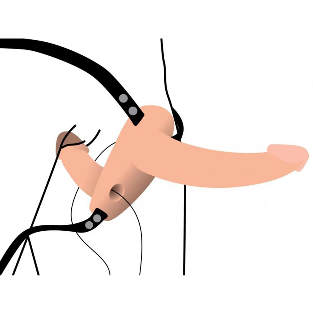 Power Pegger - Double Pleasure Vibrating Strap-On - Image 7