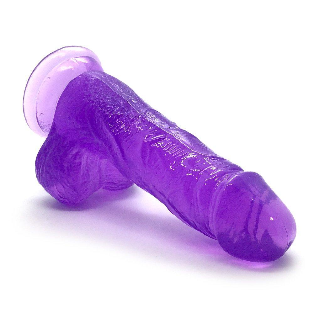 Beginner Purple Suction Cup Dildo - Image 3