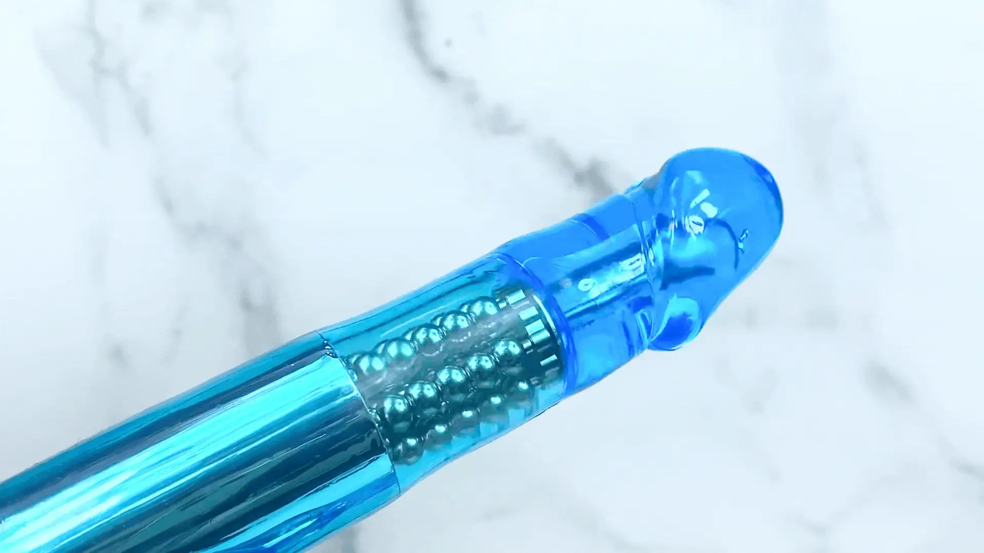 Rabbit Vibrator With 5 Rows Of Rotating Beads - Image 4