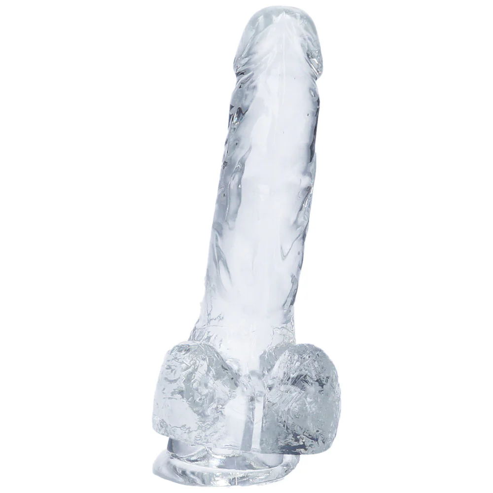 Realistic Suction Cup Dildo with Balls - Image 16