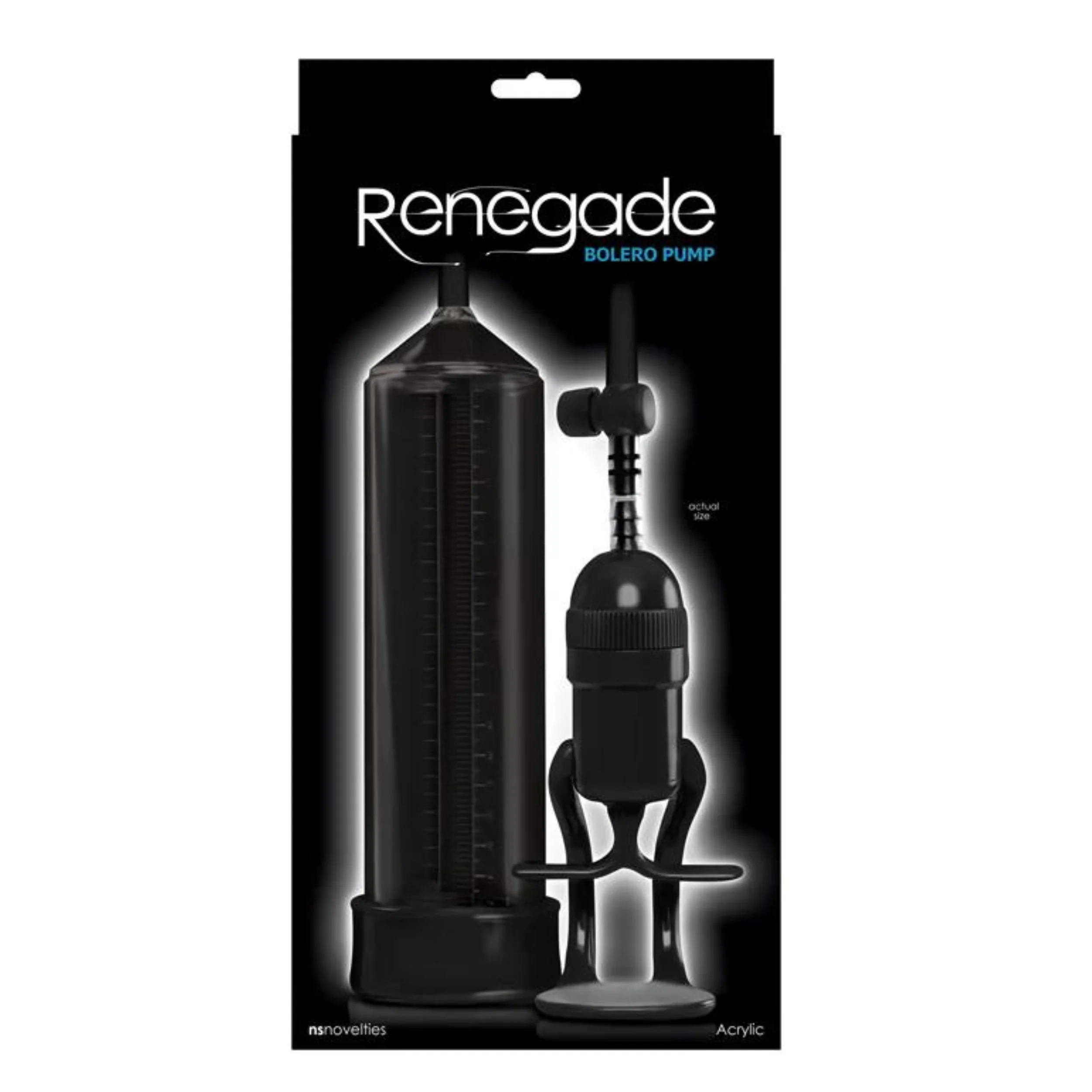 Renegade Bolero Penis Pump - Black - Image 2