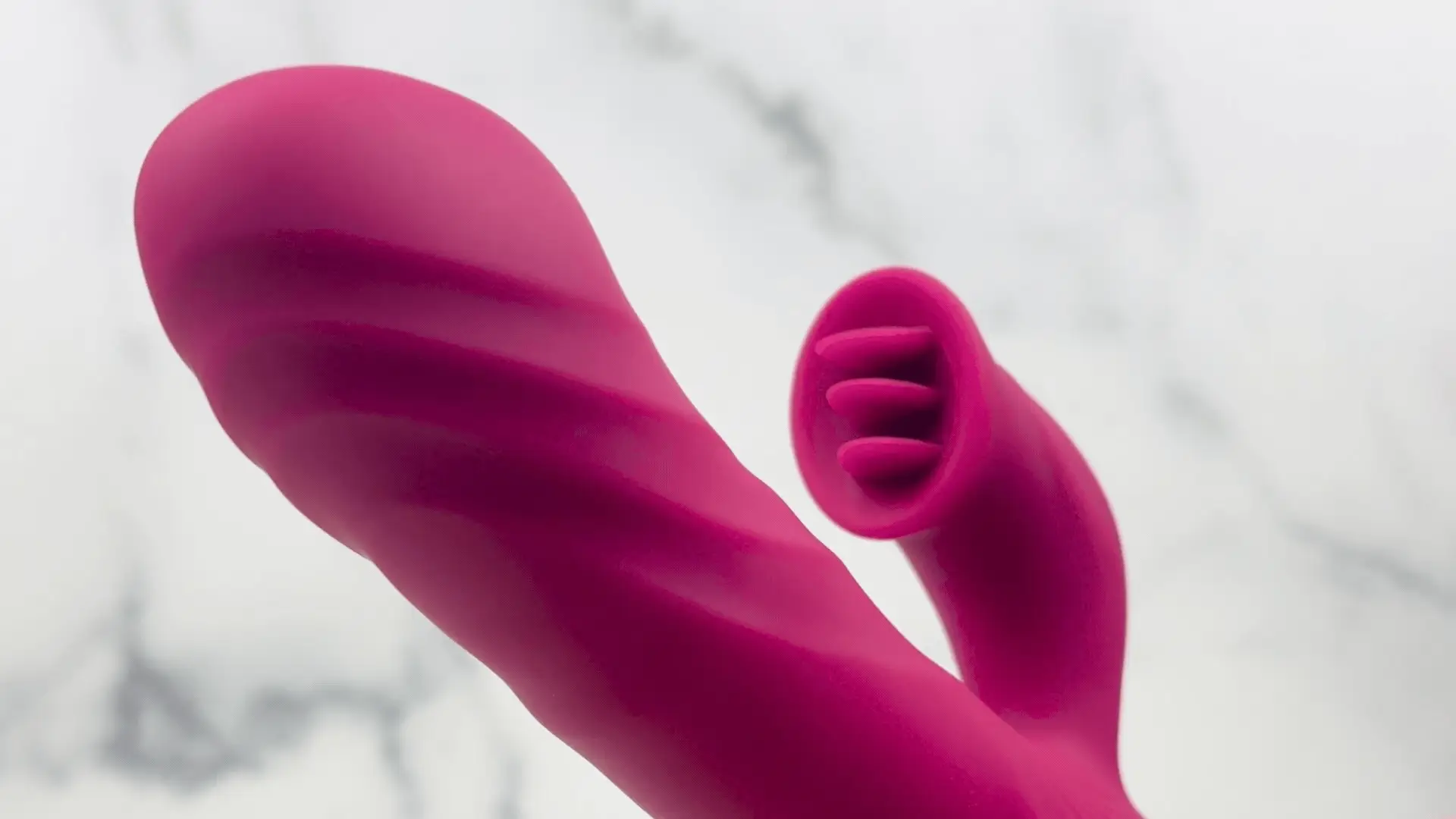 Revel Rabbit Silicone Fluttering and Fingering Dual Action Vibe - Fingers Your G-Spot and Tongues Your Clit! - Image 2