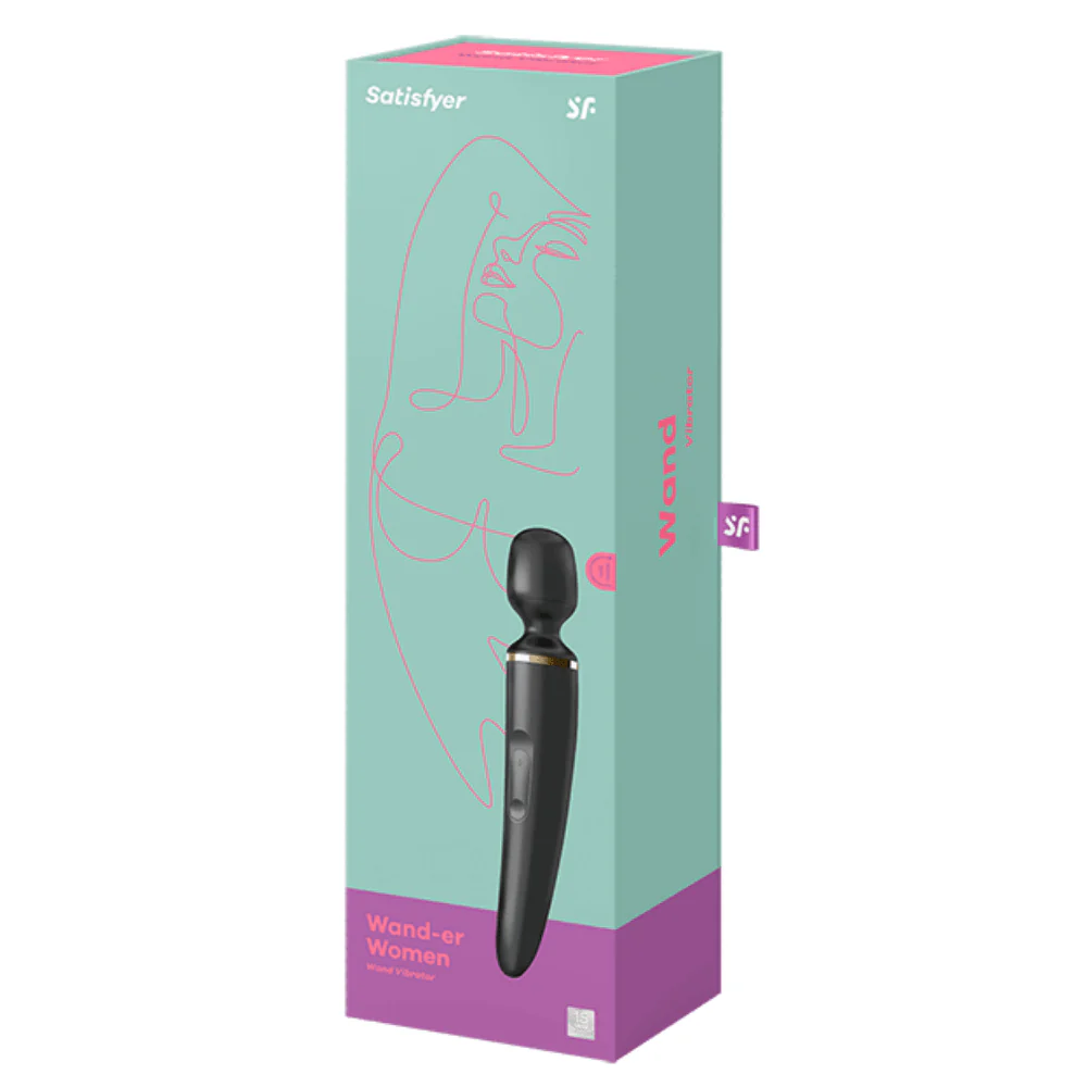Satisfyer Wand-er Woman Silicone Rechargeable Massager - Image 5