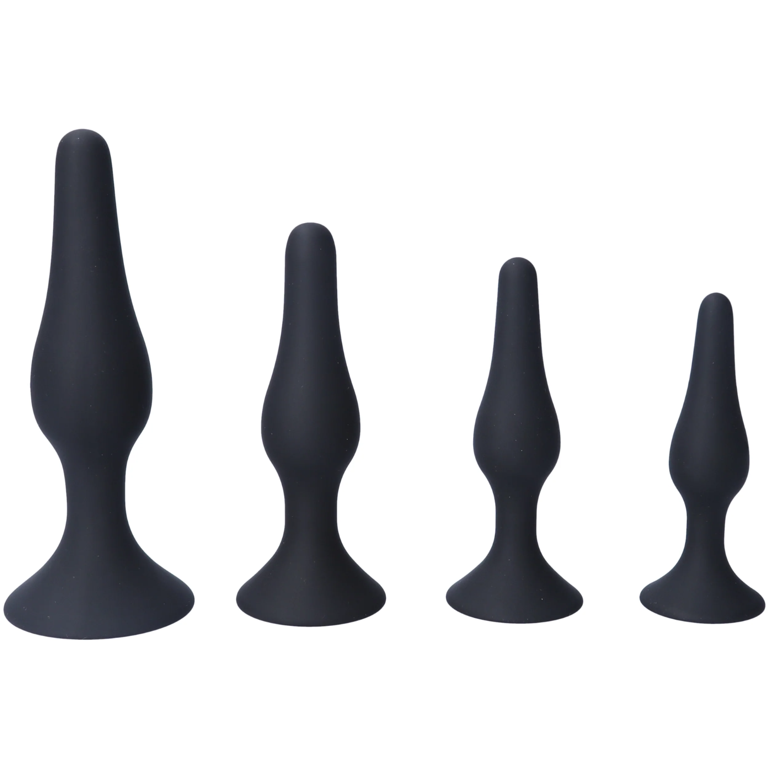 Silicone Anal Plug Kit - Set Of 4 - Image 6