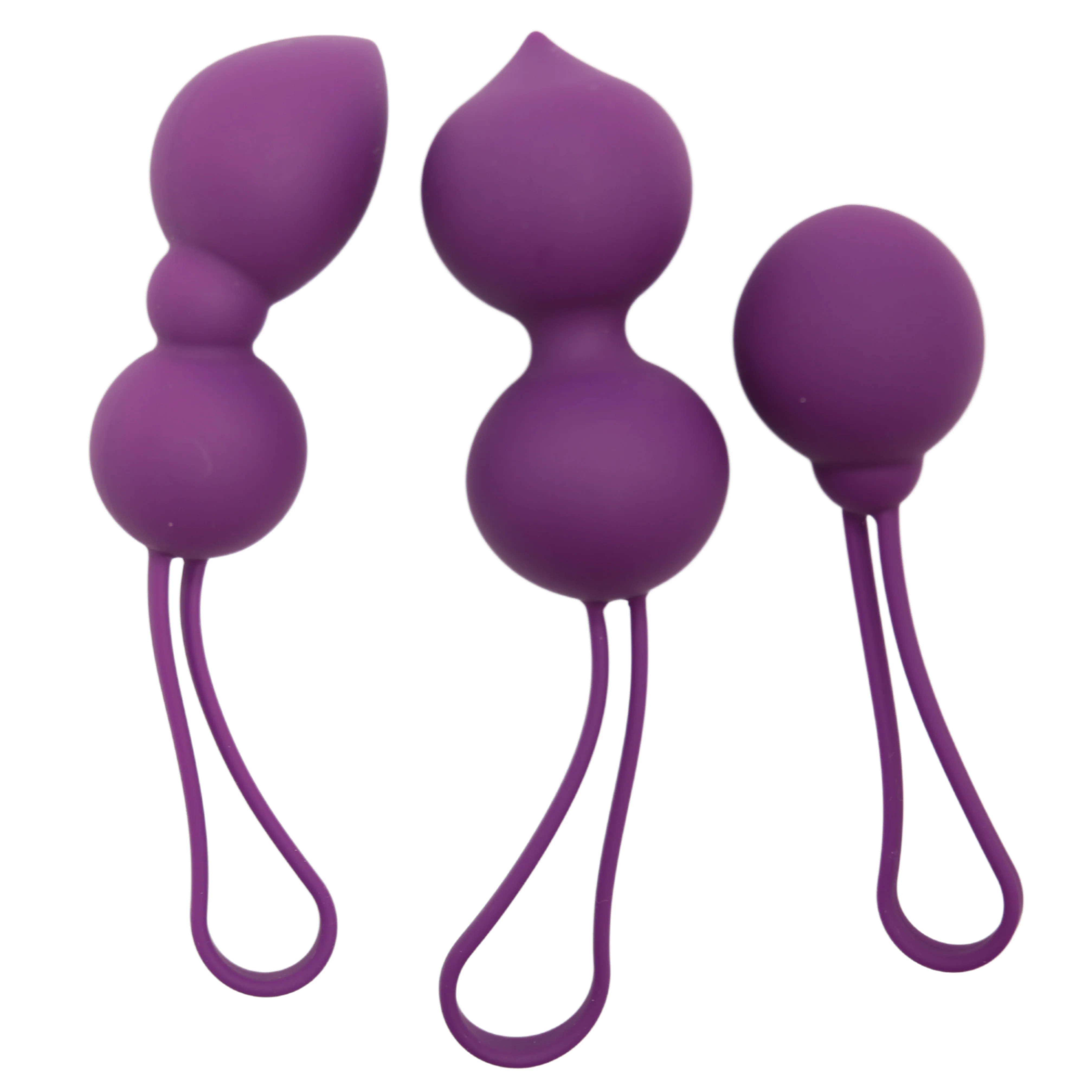 Silicone Kegel Exerciser Balls - Set of 3 Sizes! - Image 5