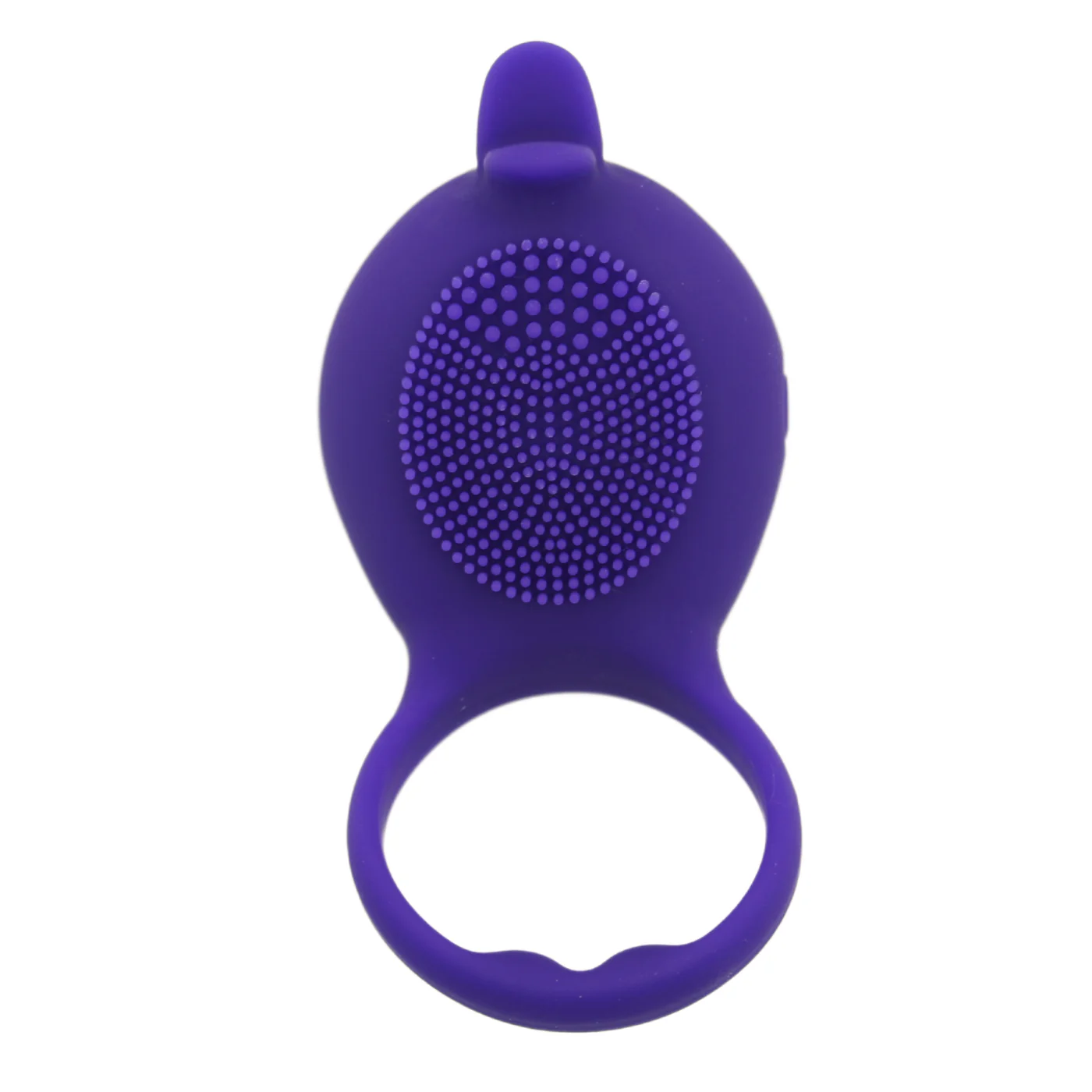 Silicone Clit Stimulating Vibrating Cock Ring For Couples - Image 3