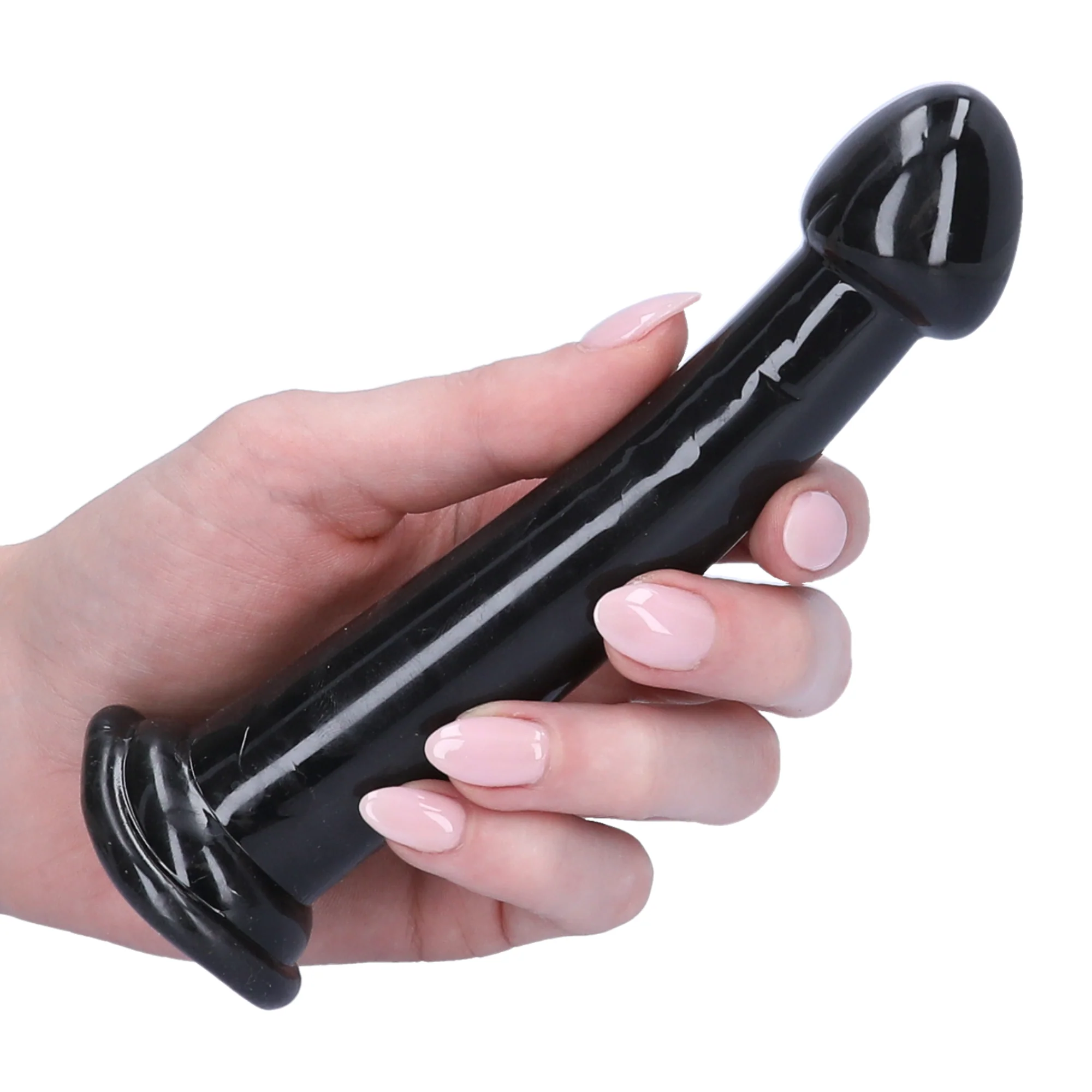 Curved G-Spot / P-Spot Penetration Jelly Dildo - 4 Different Size Options! - Image 10