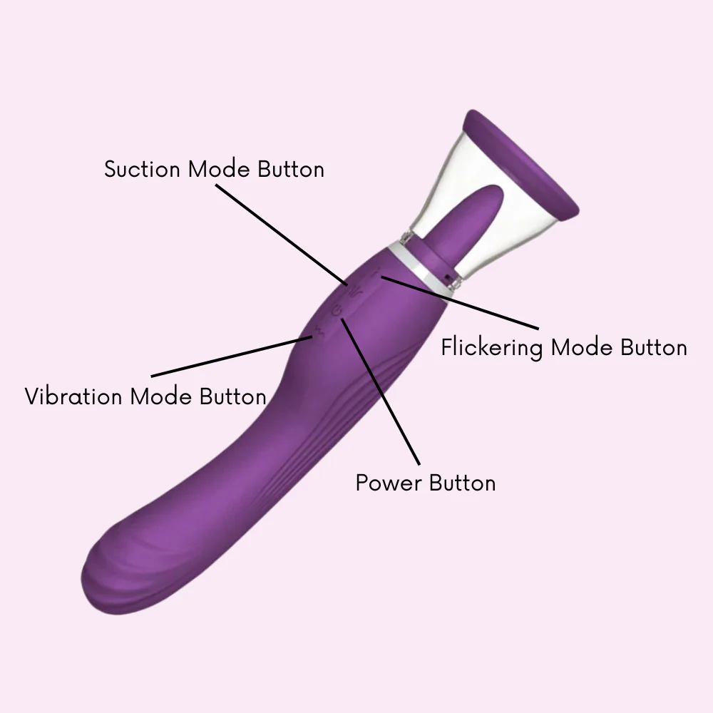 Ultimate Tongue Licker - Powerful Dual-Ended Vibrator & Sucking Tongue! - Image 12