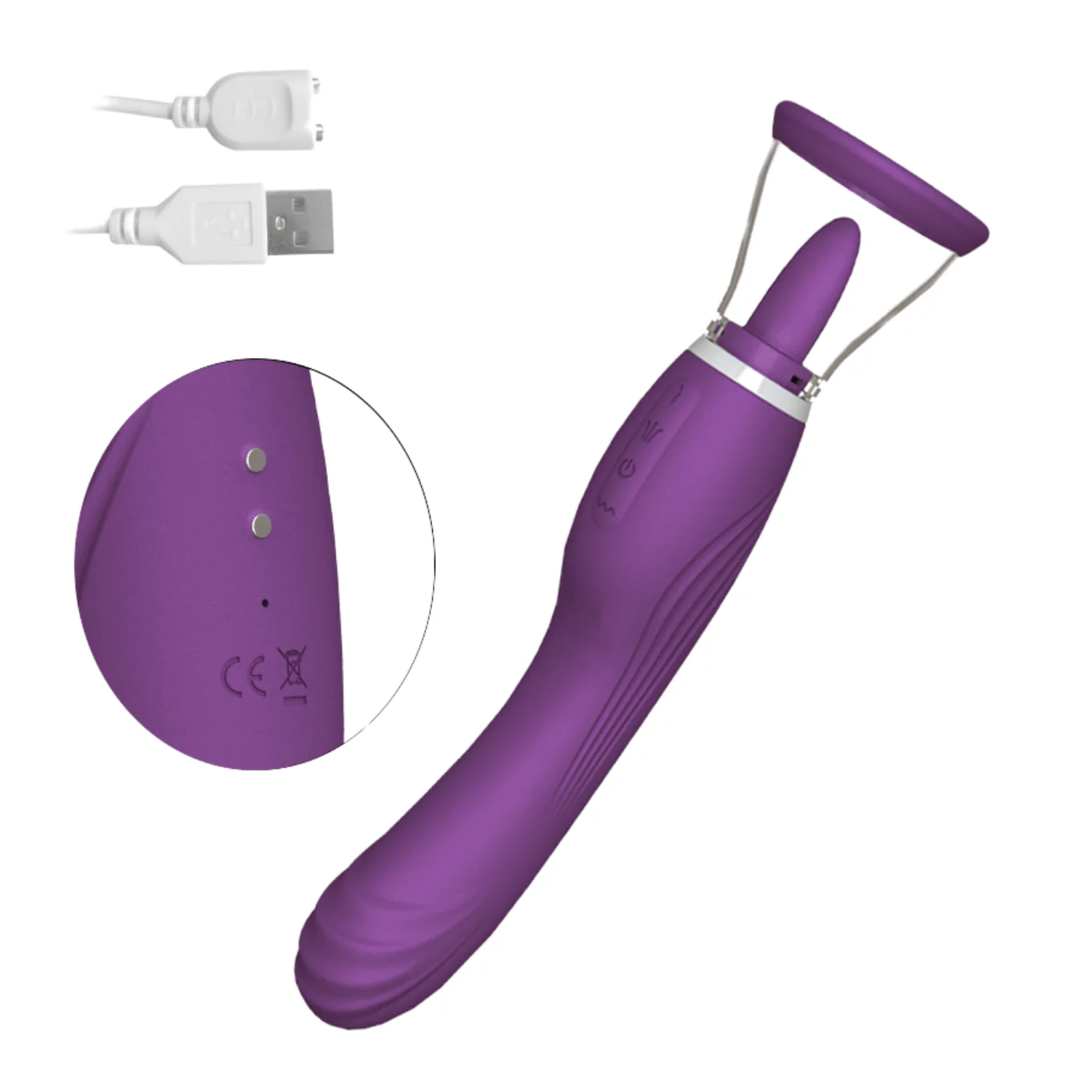 Ultimate Tongue Licker - Powerful Dual-Ended Vibrator & Sucking Tongue! - Image 17