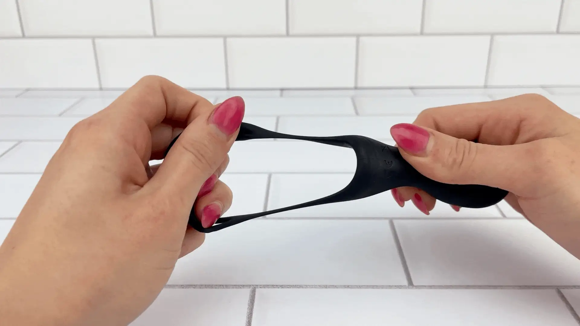 Double Cock Ring with Taint & Clit Stimulator - Strengthens Your O's! - Image 6