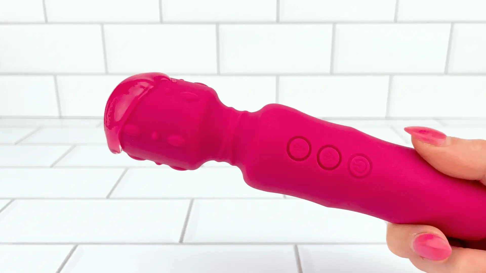 Luxury Wand Vibe with Nubby Head - Perfect for Foreplay & Massaging Sore Muscles! - Image 2