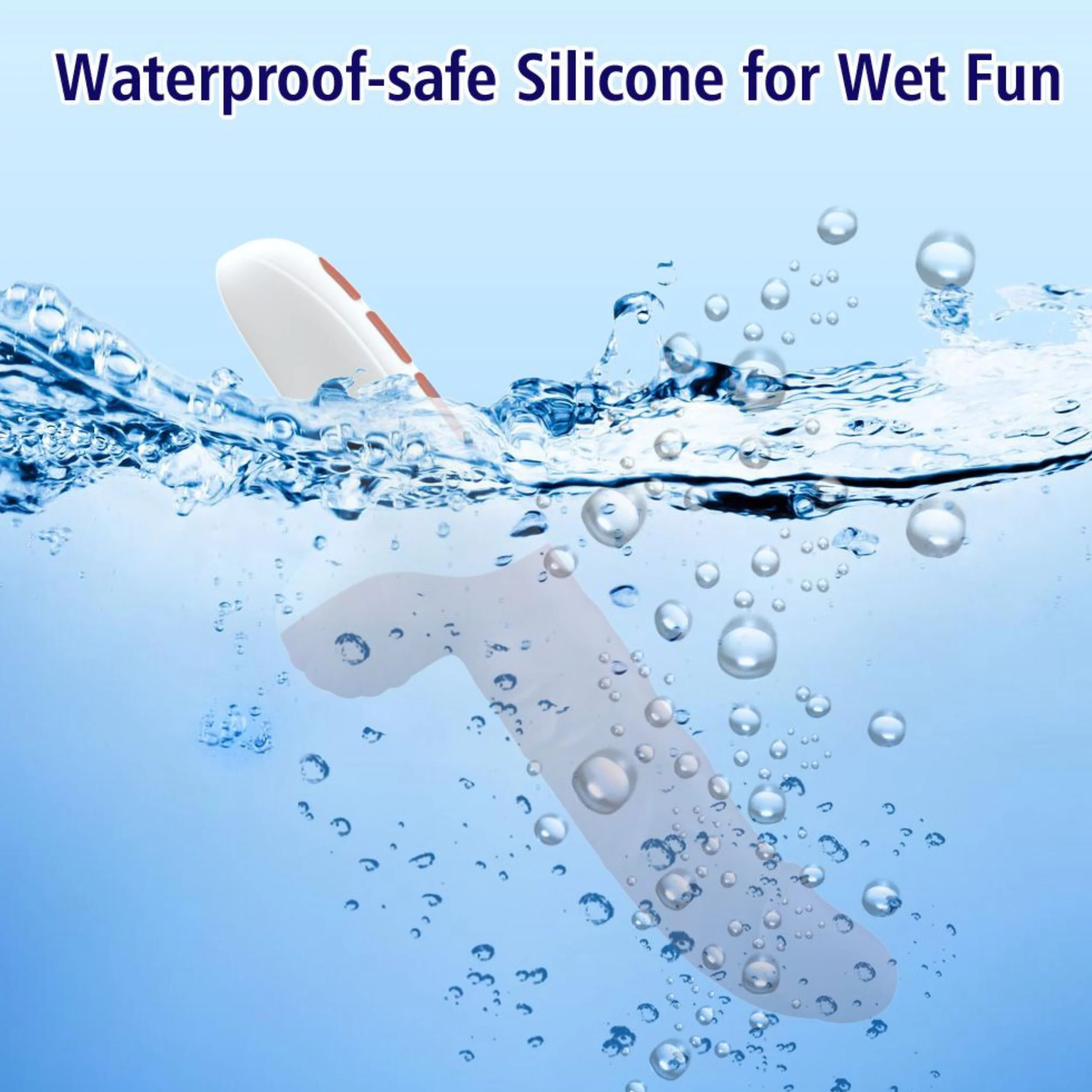 The Wave Rider Triple Action Silicone Dildo - Rolling Beads, Fingering, & Vibrating! - Image 10