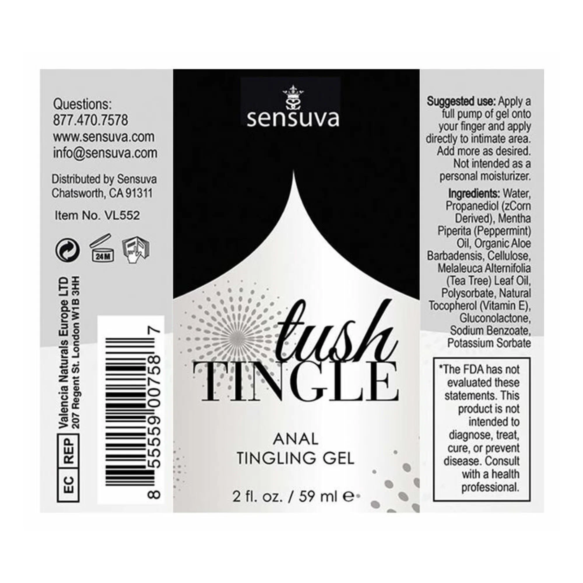 Tush Tingle Anal Tingling Gel - Image 2