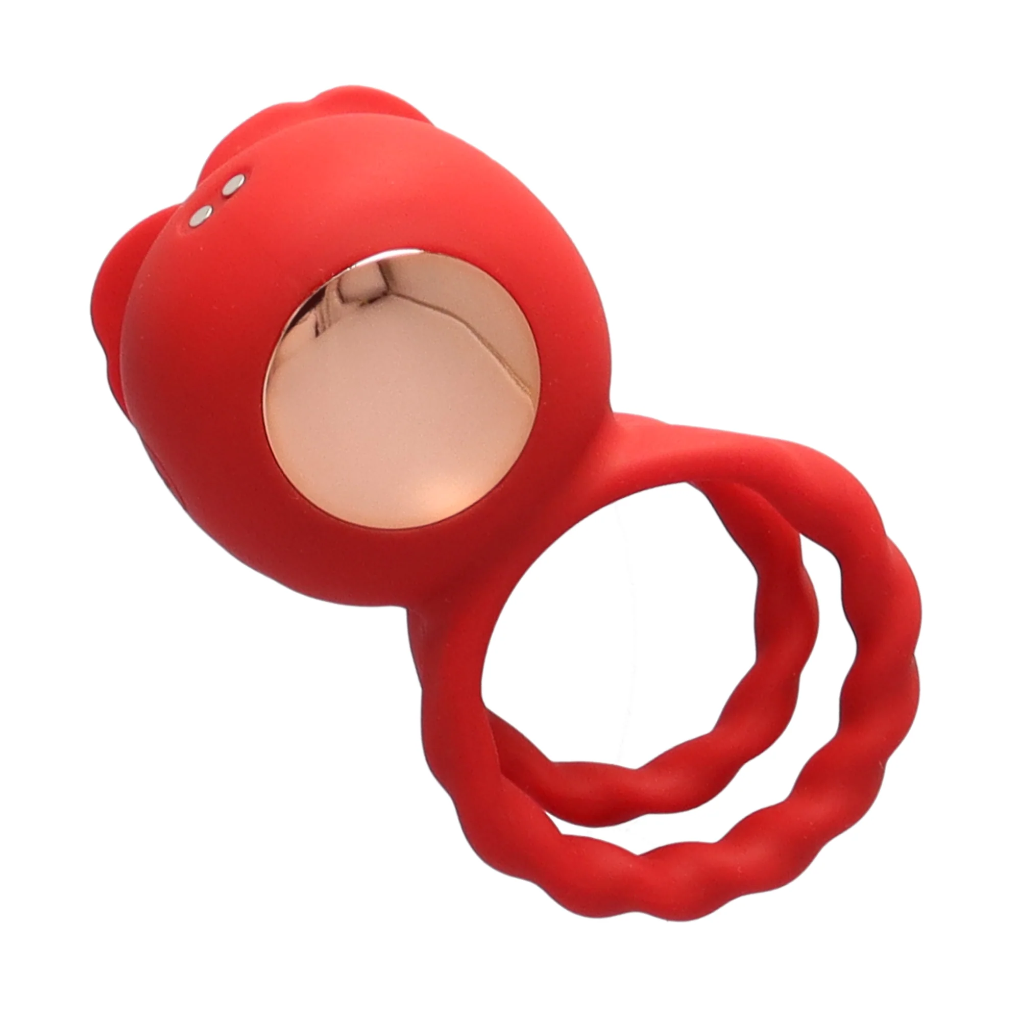Twirling Tongue Flower Silicone C-Ring - Give Her Oral During Sex While Staying Rock Hard! - Image 10