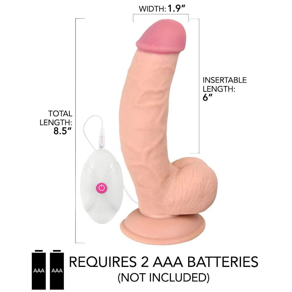 Ultra Real Vibrating Dildo - Image 5