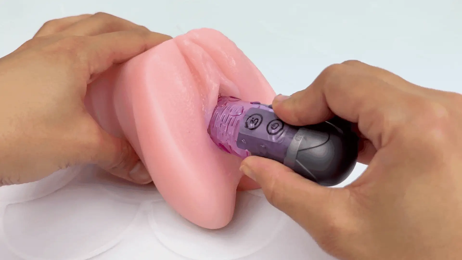 Realistic Ribbed Vibrator - Image 7