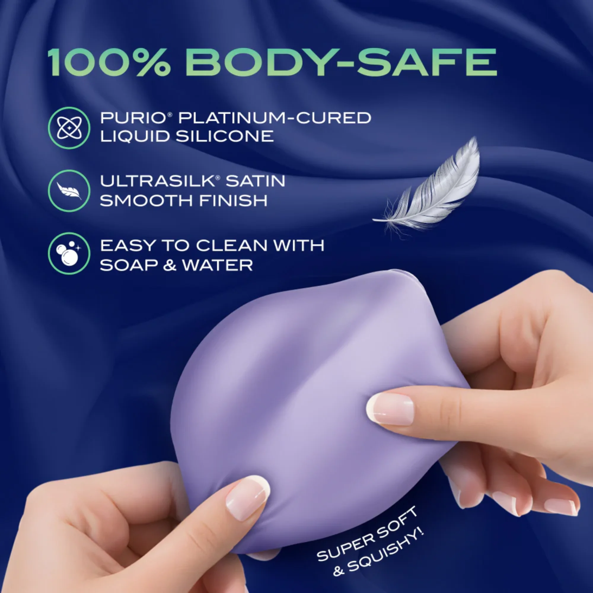 Urself Pulse Pad Rechargeable Silicone Grinder with Remote - Image 6