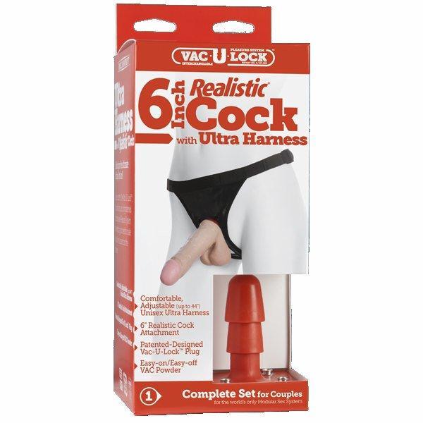 Vac U Lock Ultra Harness 2 And Plug With Dong - Image 2