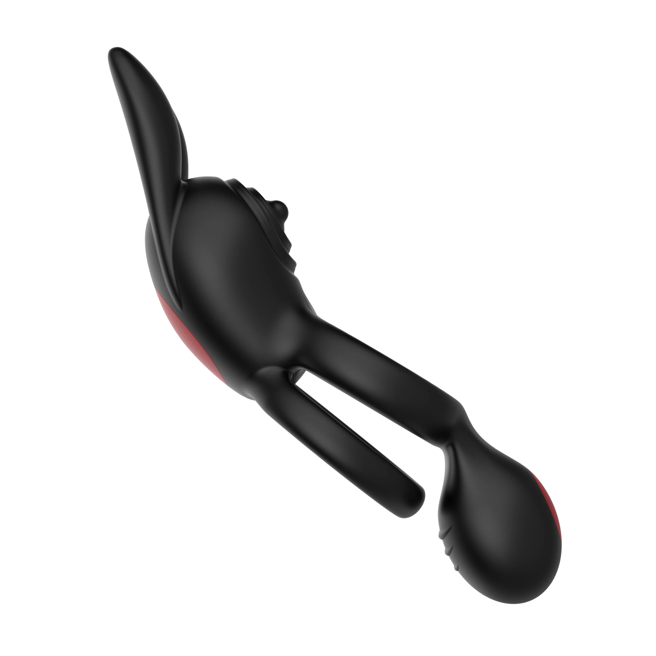 Vibrating Silicone Bunny Dual C-Ring - Penis, Clit, and Scrotum Vibes! - Image 9