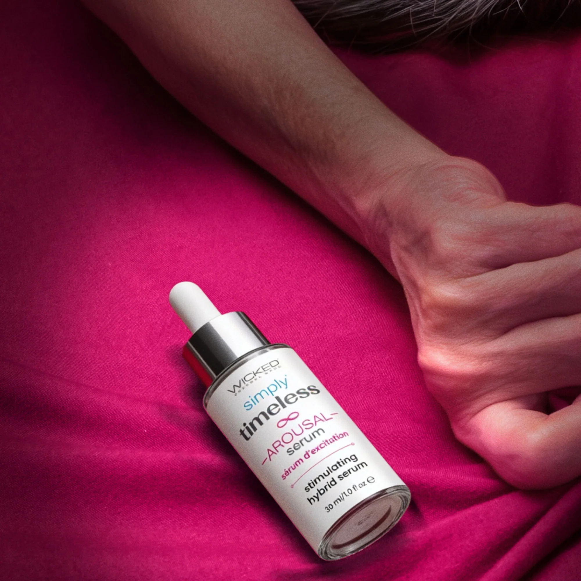 Wicked Simply Timeless Stimulating Hybrid Arousal Serum 1oz - Image 6
