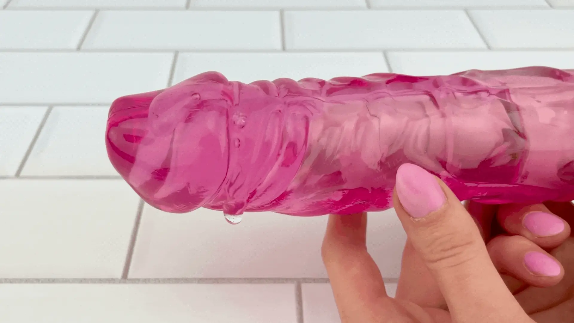 X-Tra Thick Vibrating Dildo - Over 2 Inches Thick! - Image 5